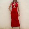 Vestido Julieta rojo.