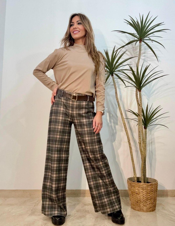 pantalones cuadritos 