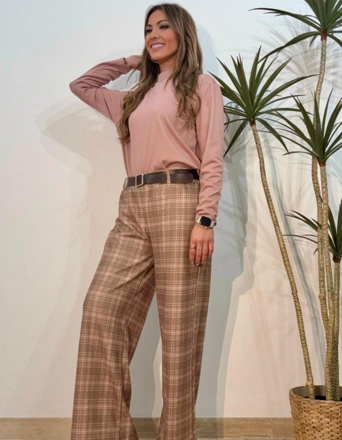 pantalones cuadritos 