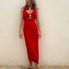 Vestido Julieta rojo.