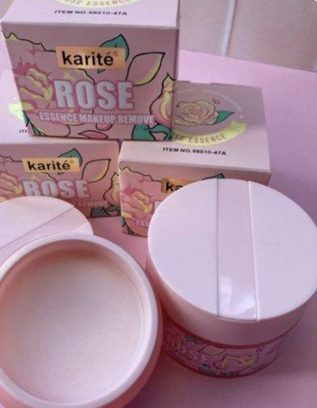 Limpiador facial de rosa.