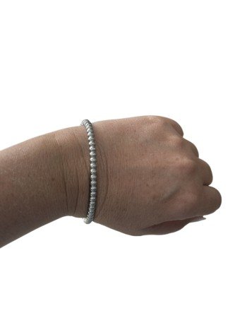 Pulsera de acero.