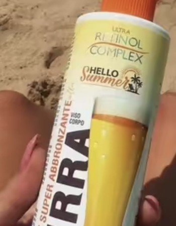 bronceador birra. bronceador birra.