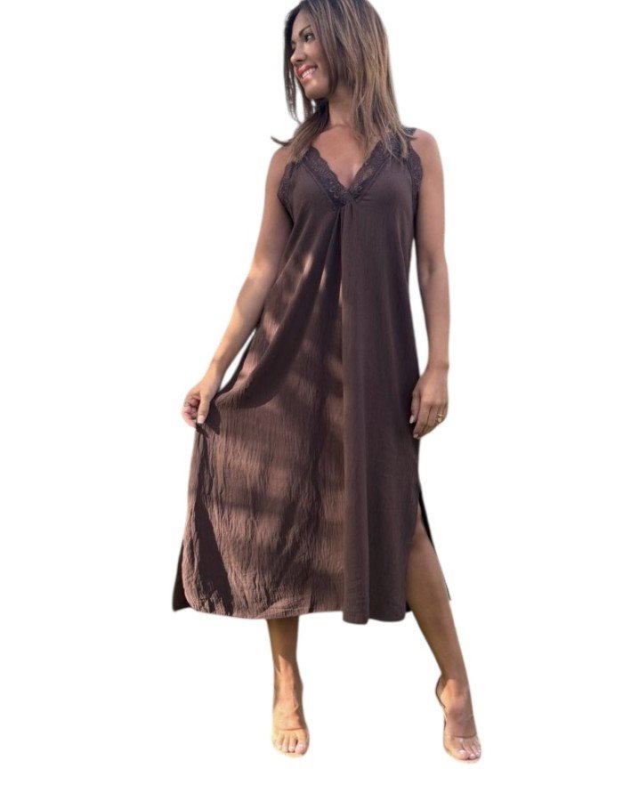 Vestido lencero brisa. Vestido lencero brisa.