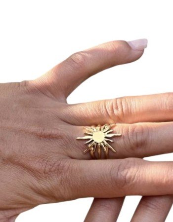 Anillo sol.