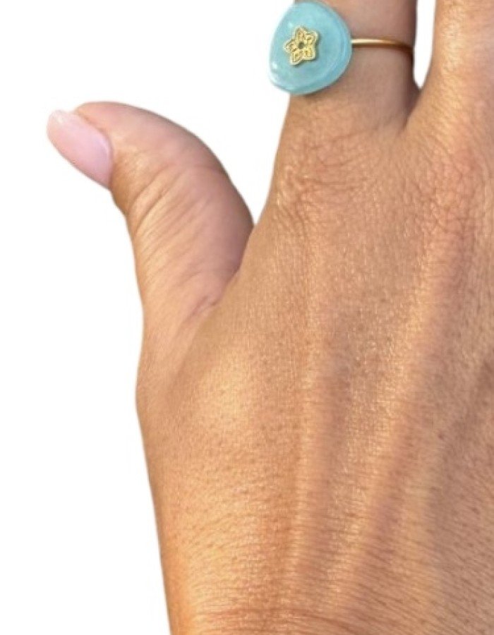 Anillo turquesa, Anillo turquesa,