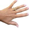 Anillo cruz.
