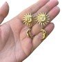 Pendientes sol y luna