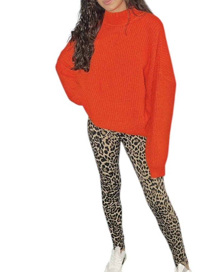 Mallas leopardo camel