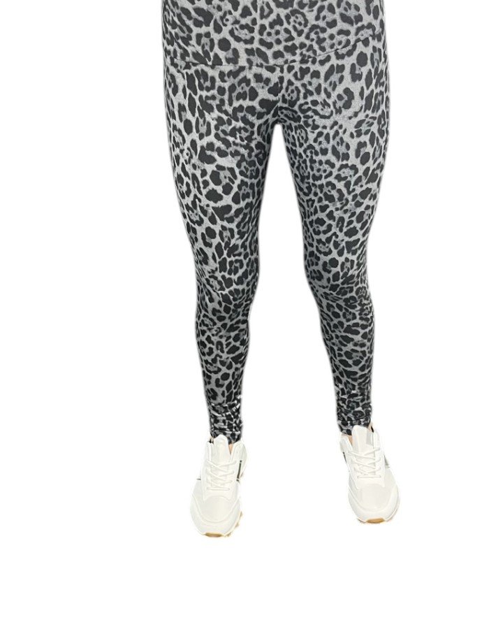 Mallas leopardo grises