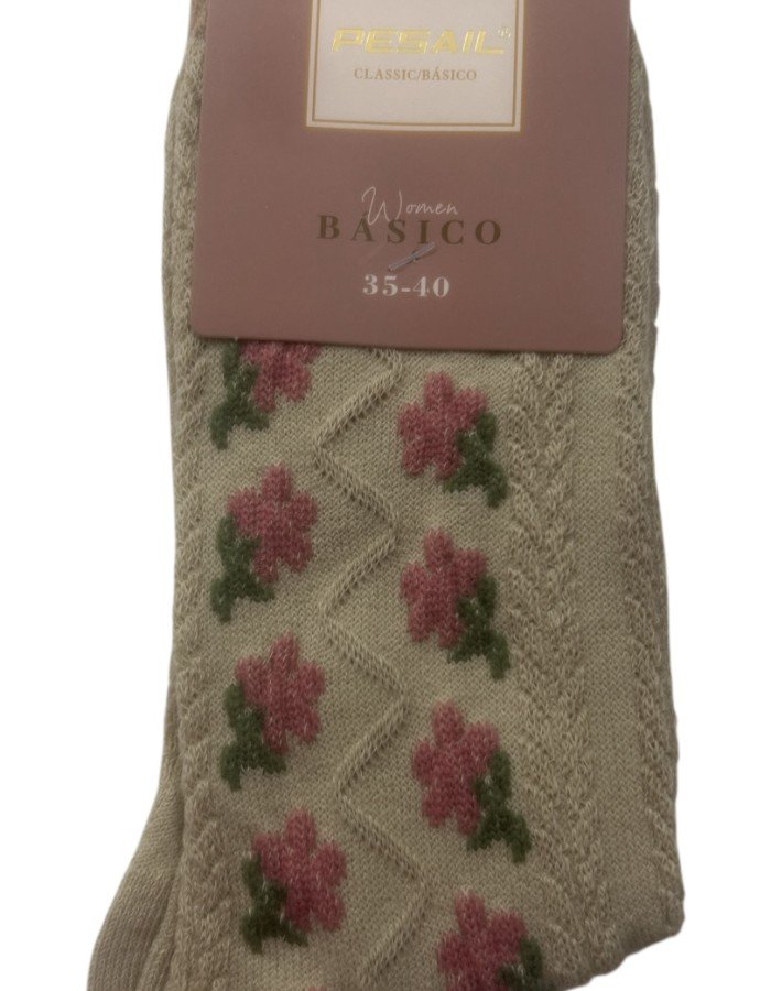 Calcetines divertido flor