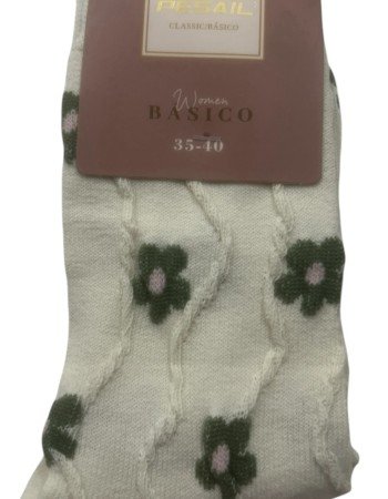 Calcetines divertidos flor
