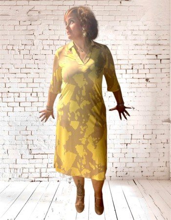 Vestido Aitana animal.