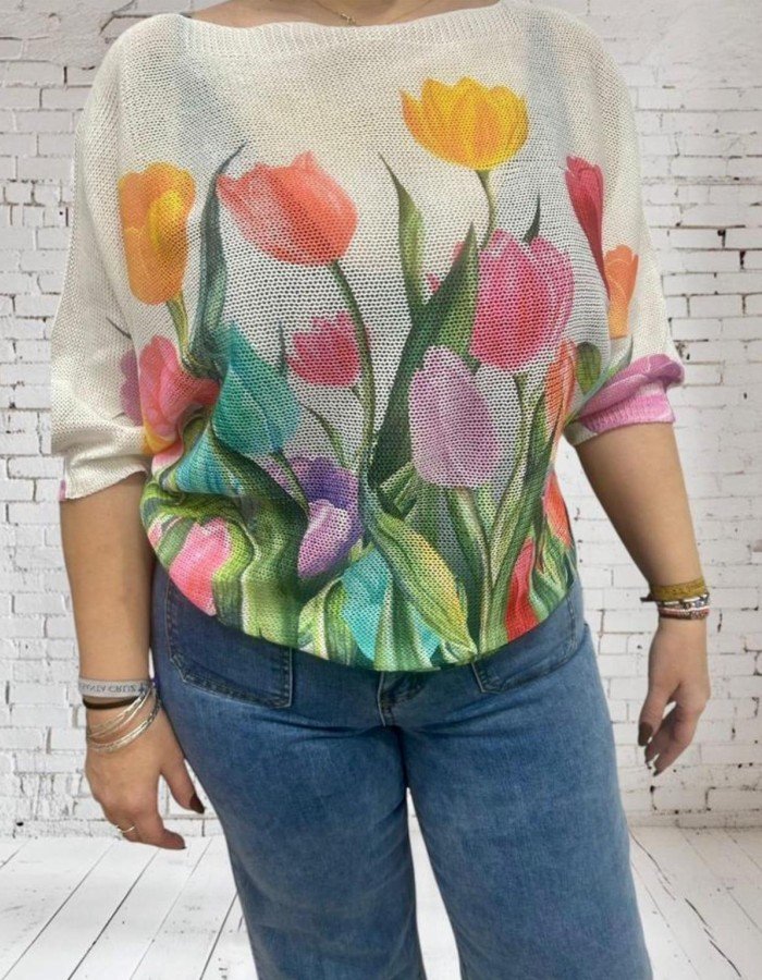 JERSEY DE HILO TULIPAN