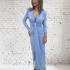 VESTIDO MACARENA CELESTE